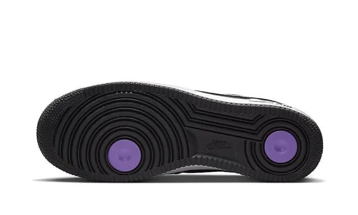 Air Force 1 Low World Champ Black Timeless Style Footwear Elastic Material