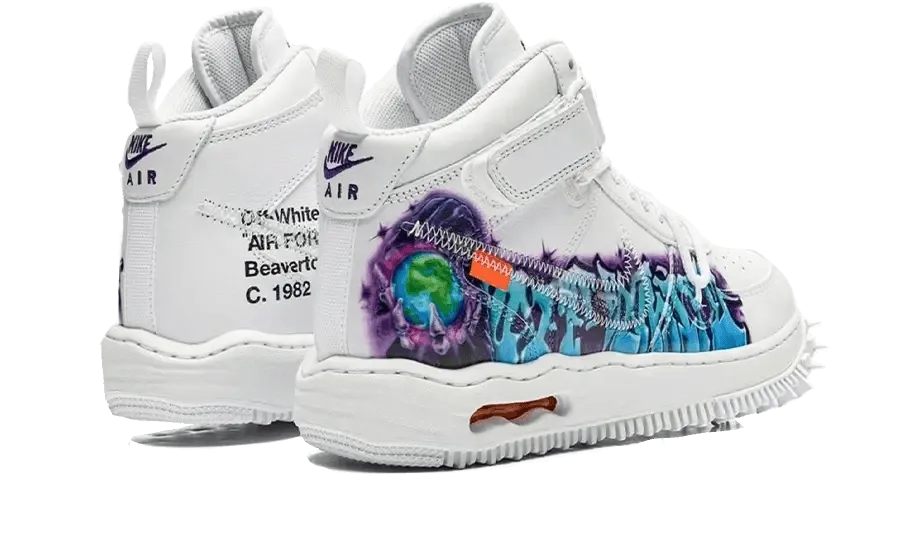 Dry running comfort Air Force 1 Mid SP Off-White Graffiti