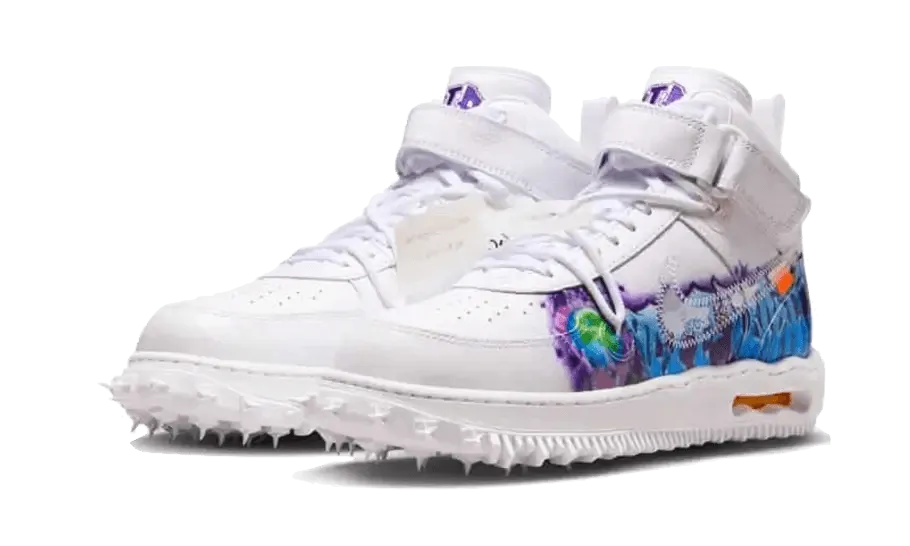 Synthetic Air Force 1 Mid SP Off-White Graffiti