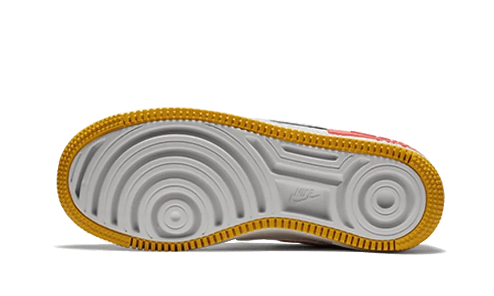 Mules style Air Force 1 Shadow White Flash Crimson Astronomy Blue