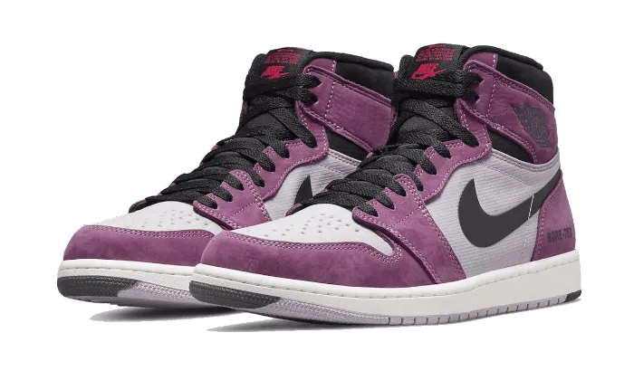 running shoes for youth girls Air Jordan 1 High Element Gore-Tex Berry