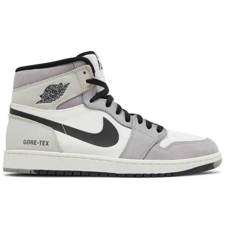 Air Jordan 1 High Element Gore-Tex Light Bone running in open - air stadiums shoes Comfort Shock