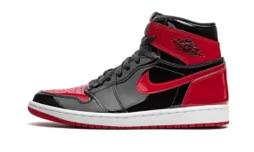 Air Jordan 1 High OG Patent Bred lifestyle - choice running for a way to unwind