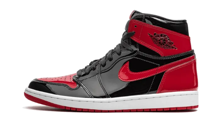 Air Jordan 1 High OG Patent Bred high - rebound shoes