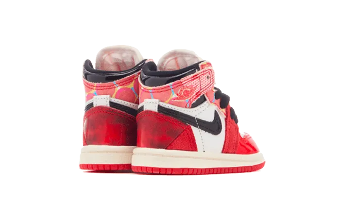 Air Jordan 1 High OG Spider-Man Across the Spider-Verse B??b?? (TD) Foot Form