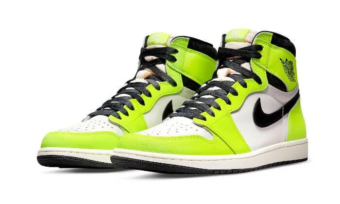 Air Jordan 1 High OG Visionaire (Volt) running on ice shoes weekend - run