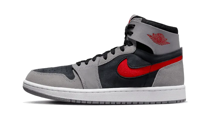 ventilation - enhanced shoes Air Jordan 1 High Zoom Air CMFT 2 Black Fire Red Cement