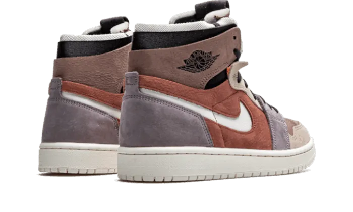 Air Jordan 1 High Zoom Air CMFT Canyon Rust Comfortable Tongue