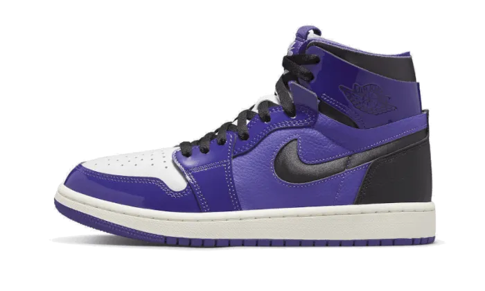 Air Jordan 1 High Zoom Air CMFT Court Purple Patent high - jump running shoes