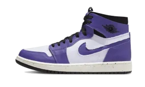 Air Jordan 1 High Zoom Air CMFT Crater Purple ComfortableFit warm - up shoes
