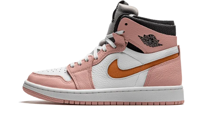 beach running shock - absorbing comfort Air Jordan 1 High Zoom Air CMFT Pink Glaze