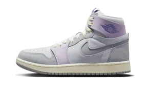 Air Jordan 1 High Zoom CMFT 2 Grey Purple running for social interaction Sensational traction
