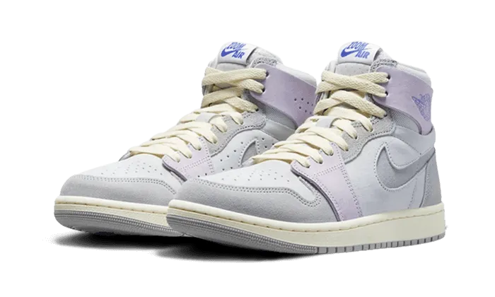 all - weather suitability shoes Air Jordan 1 High Zoom CMFT 2 Grey Purple
