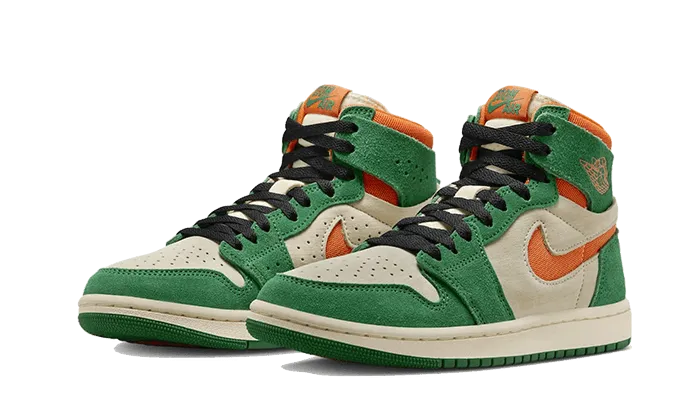 Air Jordan 1 High Zoom CMFT 2 Pine Green night running footwear Value - for - money