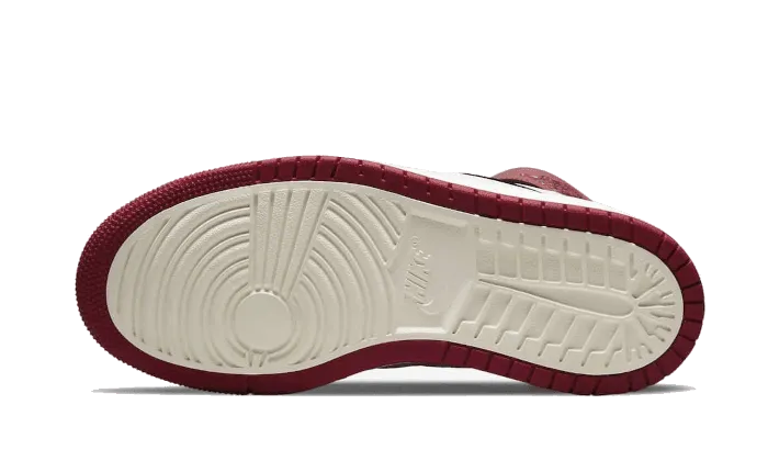 Air Jordan 1 High Zoom CMFT Patent Red high - arch - feature shoes