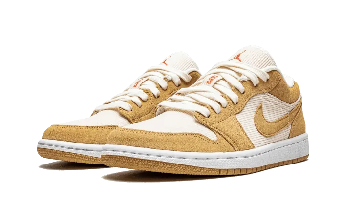 Non Irritating Stitching PaddedCollar Air Jordan 1 Low Corduroy