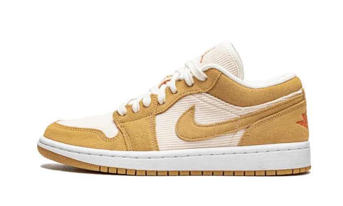 Vegan Leather Construction Air Jordan 1 Low Corduroy