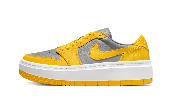 carbon fiber plate Mesh Upper Air Jordan 1 Low Elevate Yellow Grey