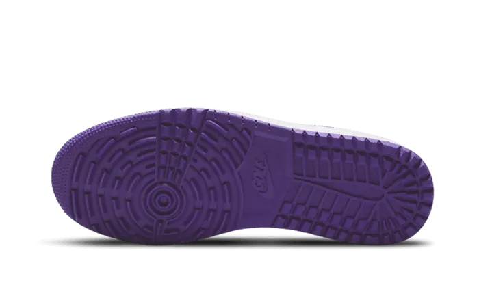 Multi Terrain Grip Air Jordan 1 Low Golf Court Purple