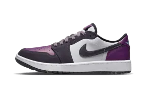Air Ventilation Streamlined Build Air Jordan 1 Low Golf NRG Purple Smoke
