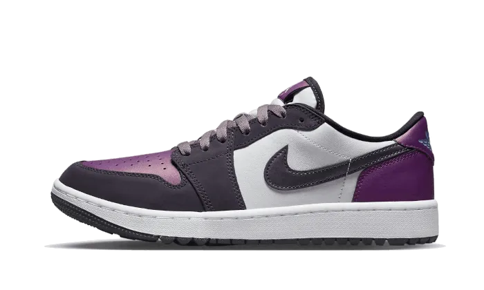 Air Jordan 1 Low Golf NRG Purple Smoke Hyperflex Groove Pattern Low Key