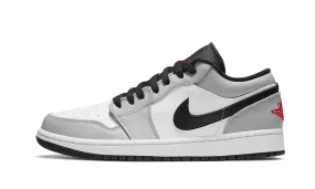 Air Jordan 1 Low Light Smoke Grey Sporty Comfort Zip Up Design