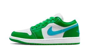 Air Jordan 1 Low Lucky Green Aquatone Eco Comfort Slip   On Design