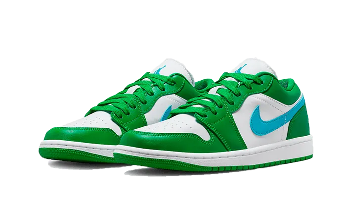 Affordable Air Jordan 1 Low Lucky Green Aquatone