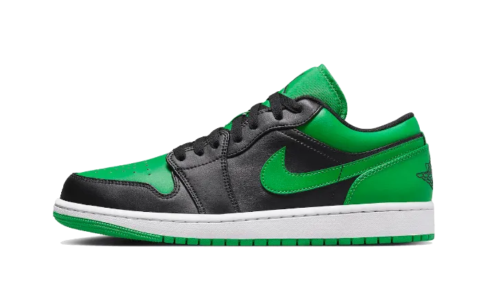 Heel Stability Air Jordan 1 Low Lucky Green