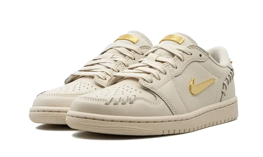 Soft Walk Style Boost Air Jordan 1 Low Method of Make Legend Light Brown