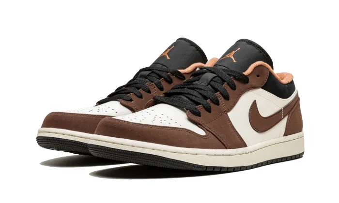 Air Jordan 1 Low Mocha Running Performance Hydrophobic Fabric