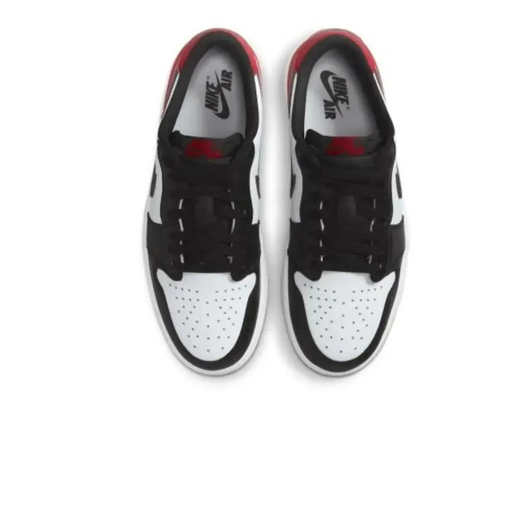 Air Jordan 1 Low OG ??Black Toe?? Comfortable Upper