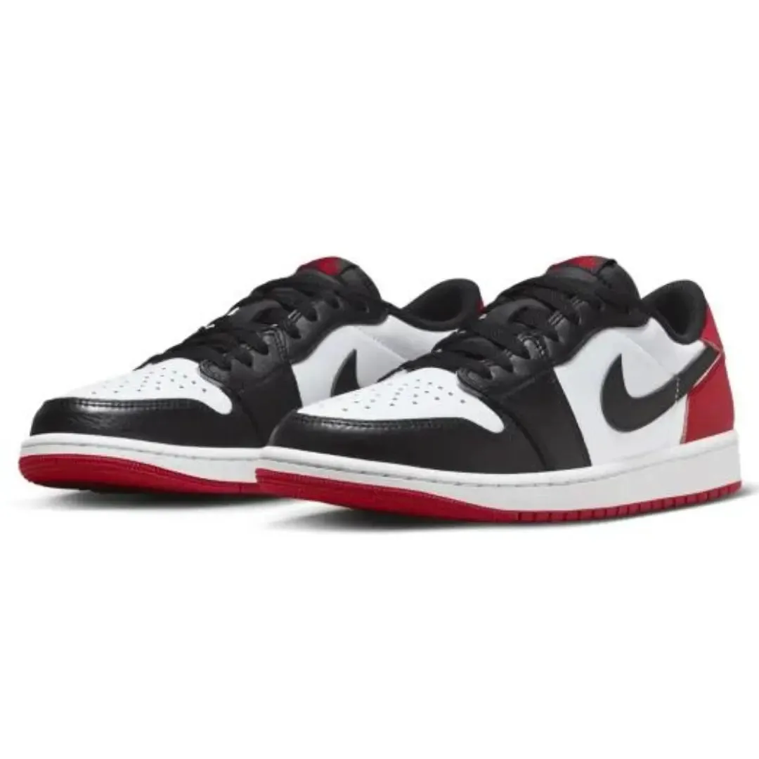 Comfort Upper racing - flats Air Jordan 1 Low OG ??Black Toe??