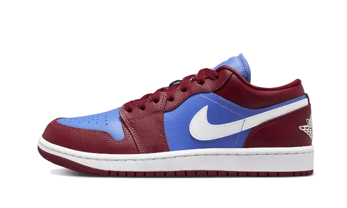 Air Jordan 1 Low Pomegranate Traction Control Impact Diffusion System