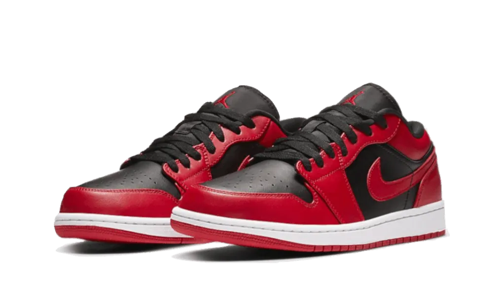 Split Toe Flex Zone Foot Arch Support Air Jordan 1 Low Reverse Bred