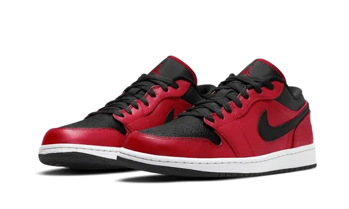 Air Jordan 1 Low Reverse Bred Pebbled Swoosh Dynamic Feel Built For Walk