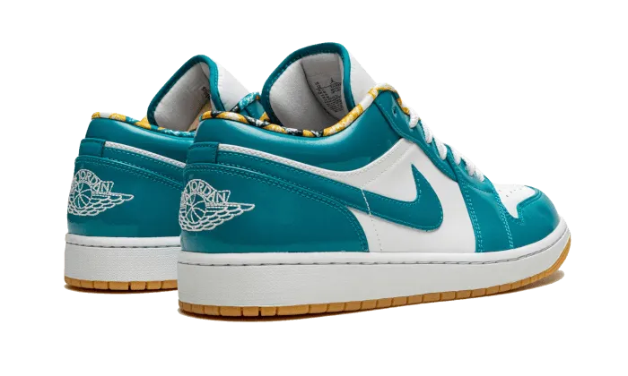 Compression Molded Heel Air Jordan 1 Low SE Barcelona Print