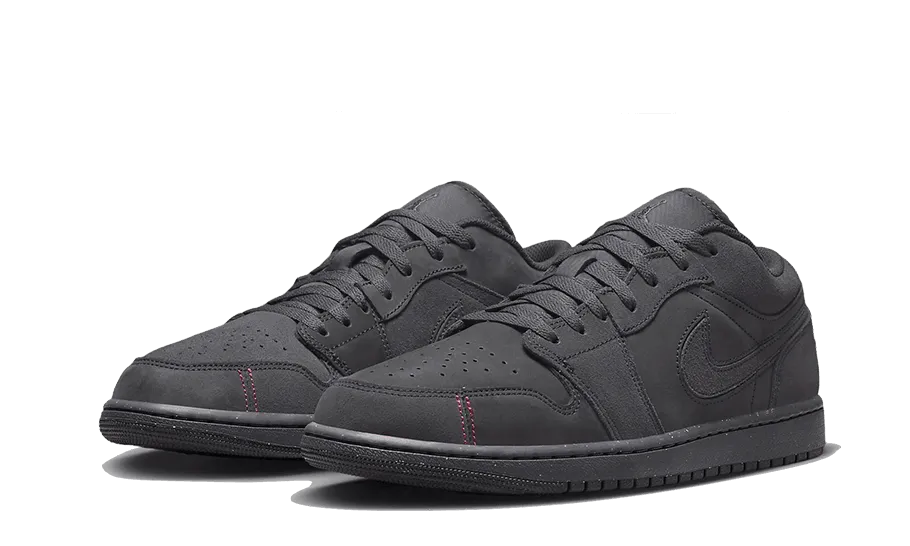 Air Jordan 1 Low SE Craft Grey Red Training companion Kevlar Reinforced Thread
