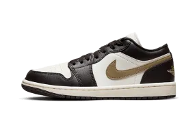 Smooth Base Air Jordan 1 Low Shadow Brown