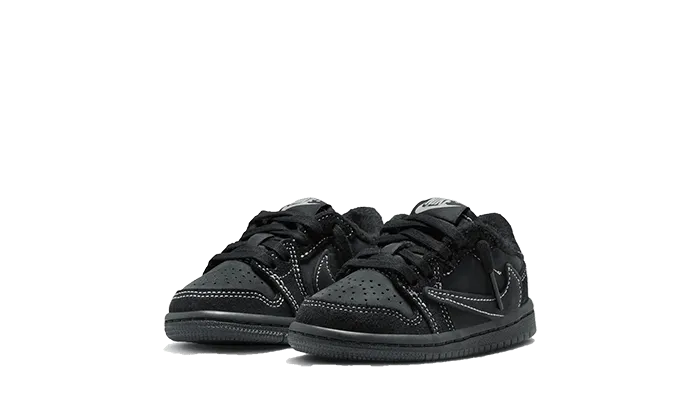 Air Jordan 1 Low SP Travis Scott Black Phantom B??b?? (TD) Compression Molded