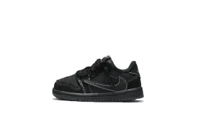 Lightweight TPU Frame Air Jordan 1 Low SP Travis Scott Black Phantom B??b?? (TD)