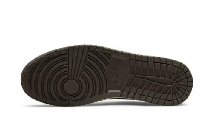 Air Jordan 1 Low Travis Scott Reverse Mocha Ventilated Tongue sock liner
