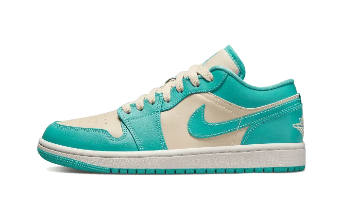 Air Jordan 1 Low Tropical Teal Low Profile