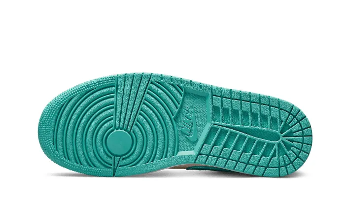 Air Jordan 1 Low Tropical Teal Impact protection Arch Support System
