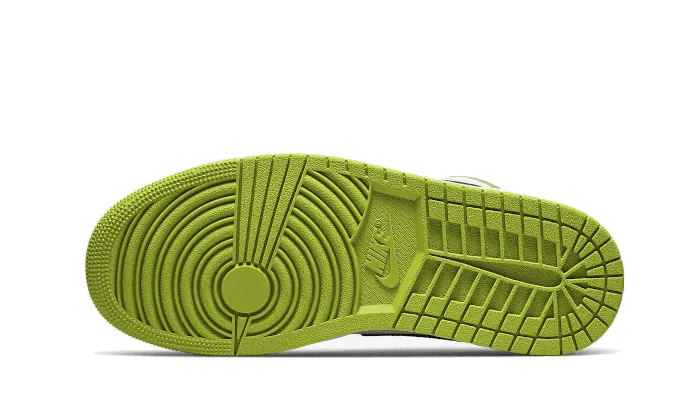 Odor Control Insoles Air Jordan 1 Low Vivid Green Snakeskin