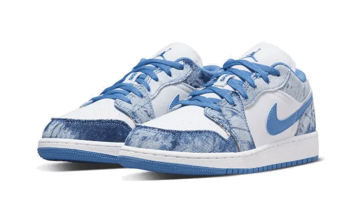 Temperature Regulating Lining Air Jordan 1 Low Washed Denim