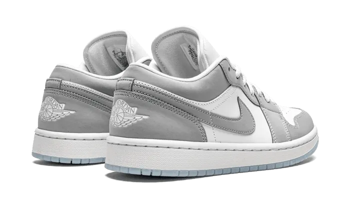 Smart Look Air Jordan 1 Low Wolf Grey