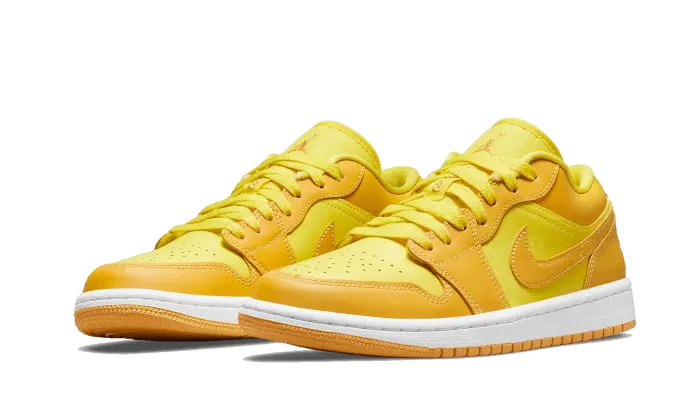 Soft Lining Shock-absorbent materials Air Jordan 1 Low Yellow Strike