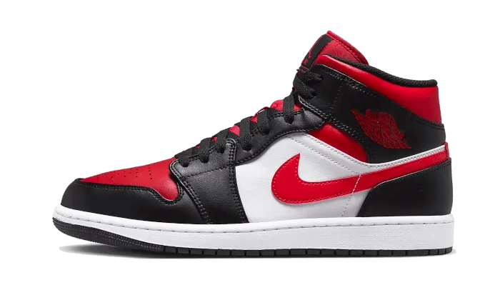 Shock-absorbent Air Jordan 1 Mid Alternate Bred Toe