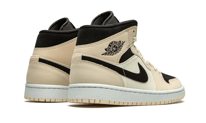 Air Jordan 1 Mid Barely Orange Cushioning Tech